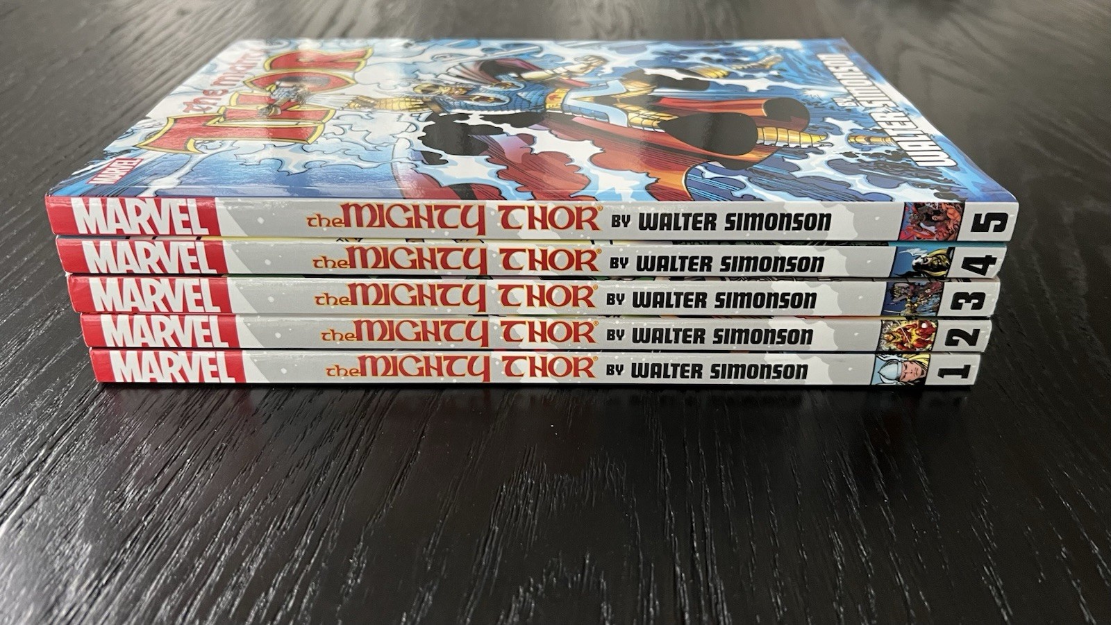 The Mighty Thor by Walter Simonson - TPB Vol. 1-5 Full Run