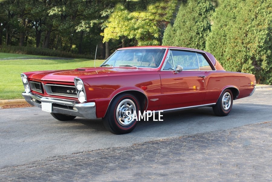 1965 LEMANS GTO 4x6 Borderless PHOTO