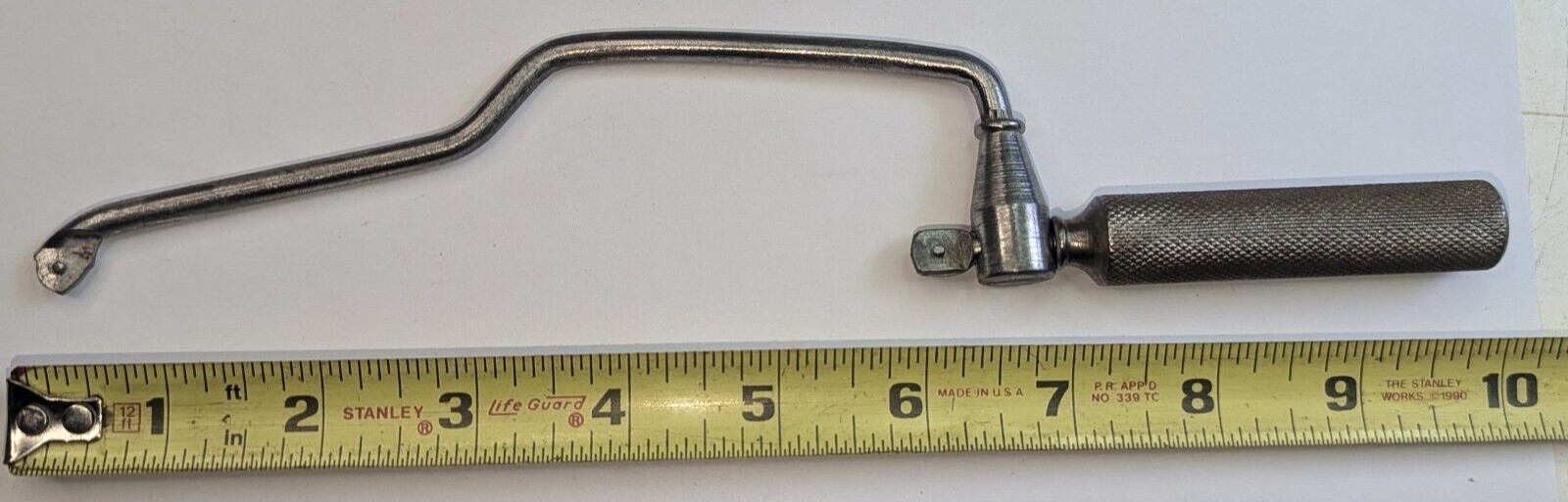 Vintage Low Angle Metal Hacksaw Unbranded Needs Blade