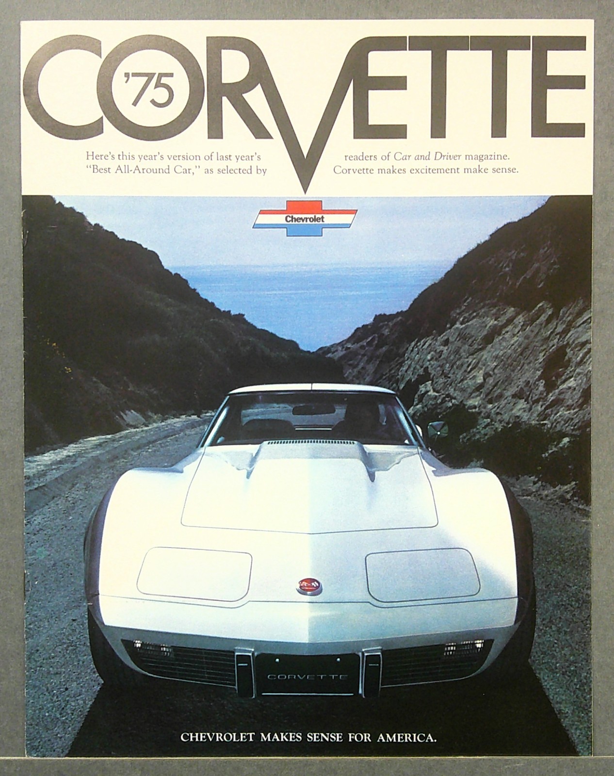 1975 Chevrolet Corvette Sales Catalog