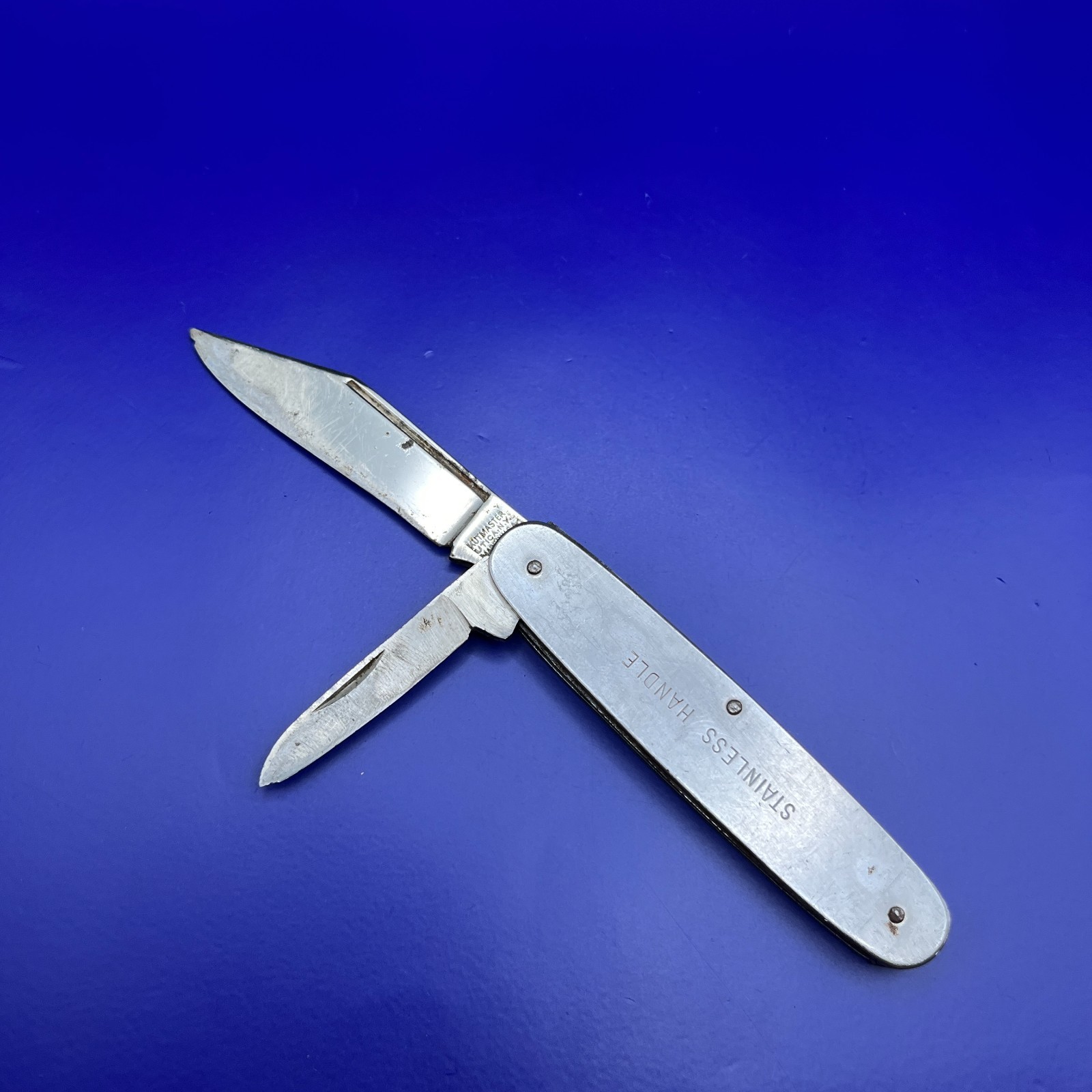 Vintage Kutmaster Utica NY USA 2 blade Stainless Steel Handle