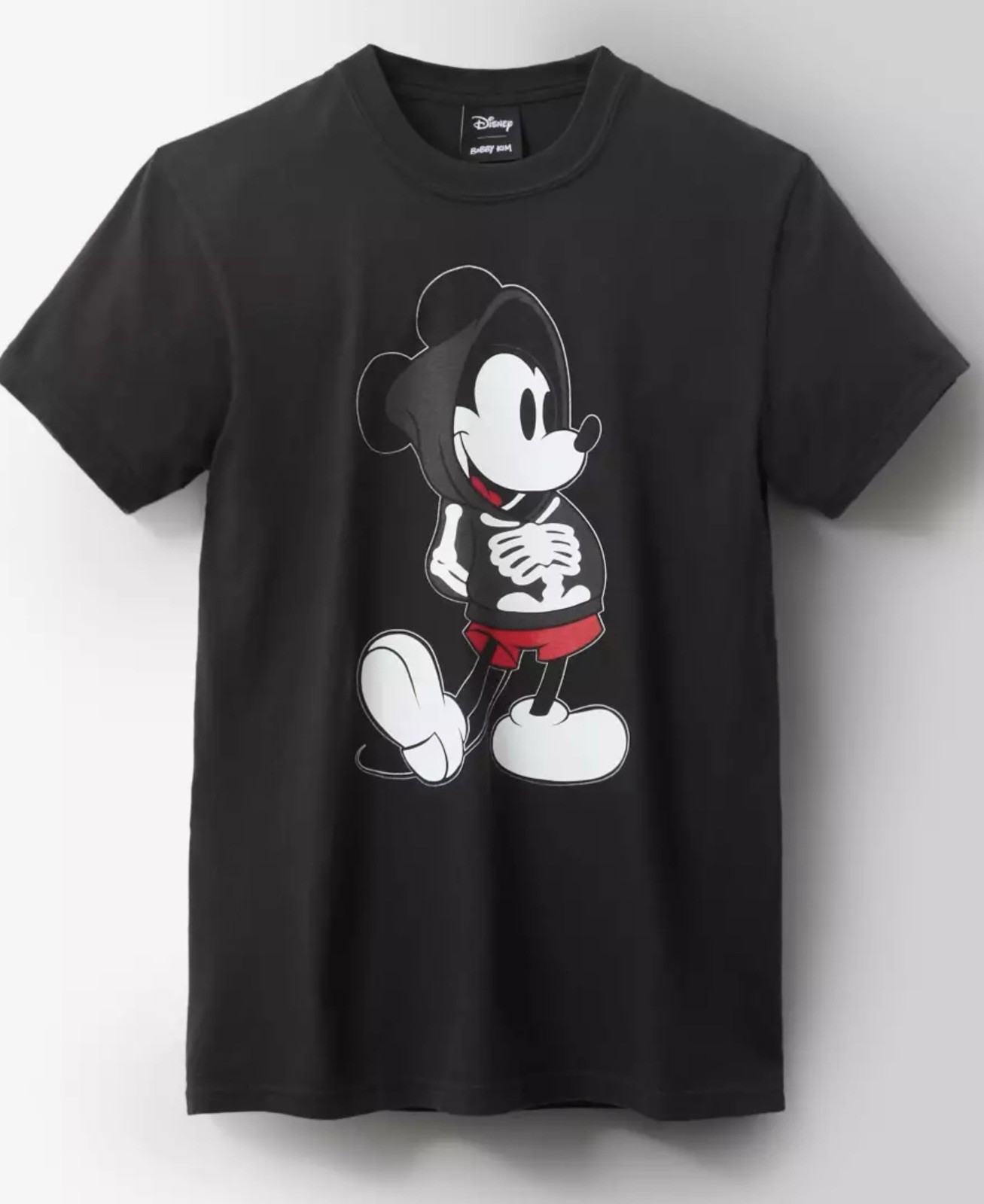 Disney Bobby Kim Mickey Mouse Skeleton Size Large L Bobby Hundreds IN HAND