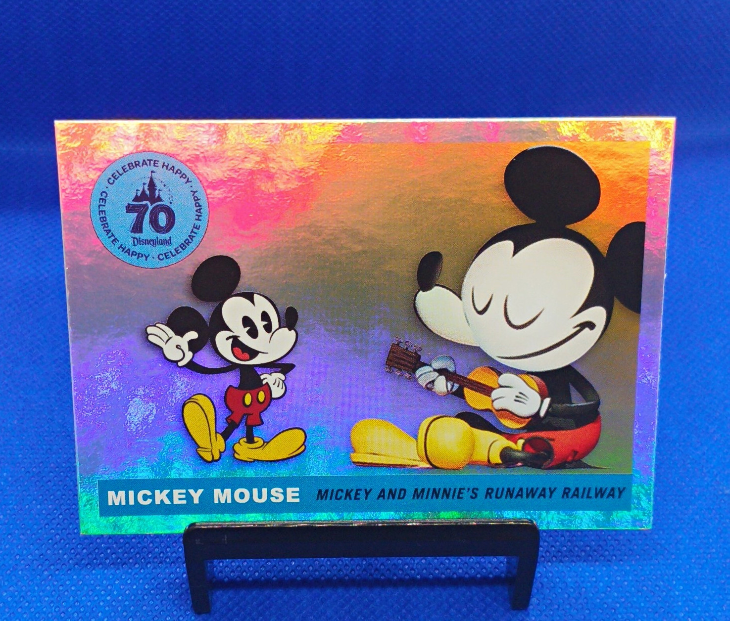 Topps 2025 Disney Celebrate Happy 70 Years Mickey Mouse T55-10 Hologram