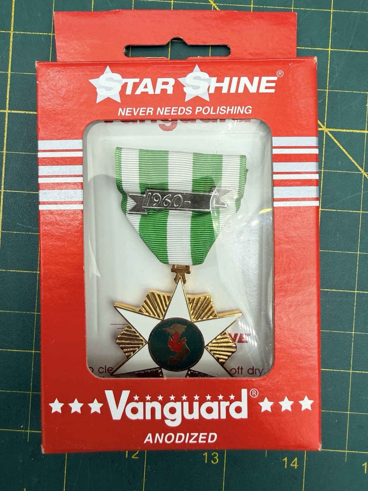 VIETNAM-REPUBLIC OF VIETNAM CAMPAIGN DOG-DICH BOI-TINH MEDAL 1960 by Vanguard