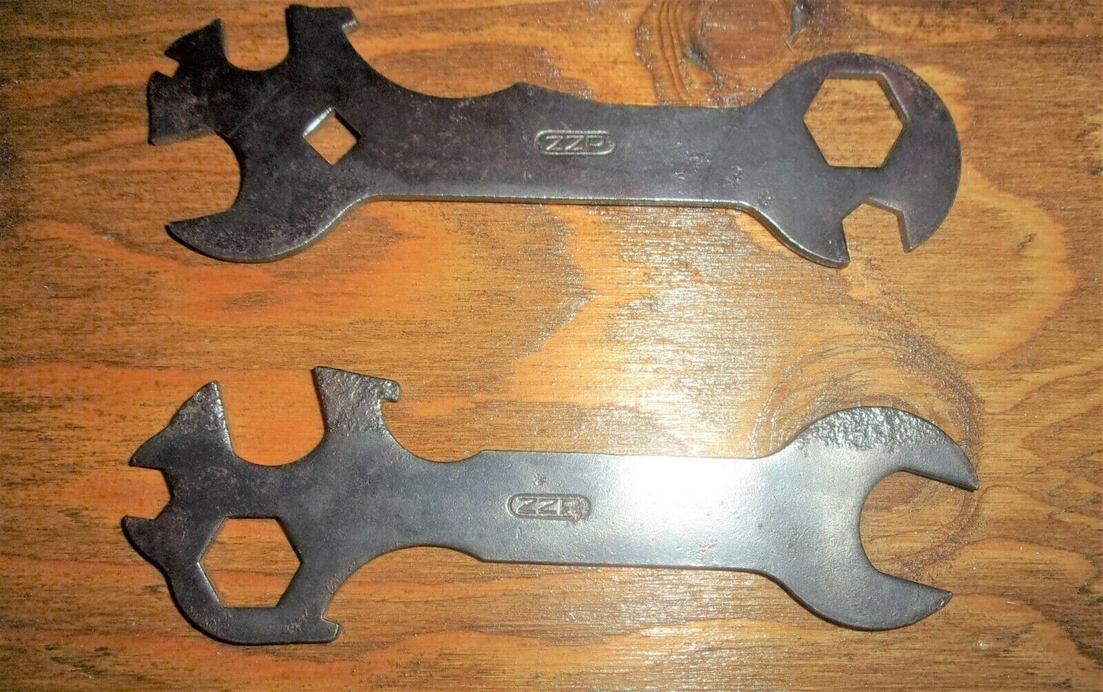 Vintage Kawasaki ZZR Motorcycle Spanners Set of 2 - Vintage Tools Kit - Free P+P