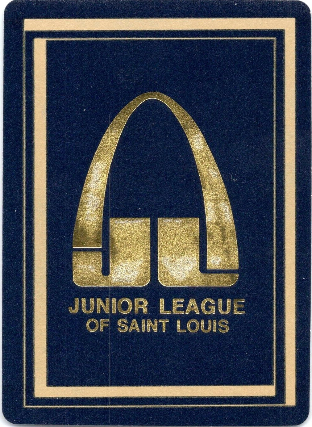 Single Swap Playing Card-Junior League of Saint Louis Missouri