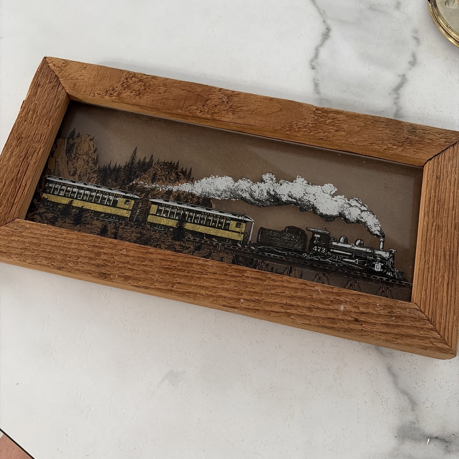 Vintage Durango And Silverton Tourist Souvenir Artwork 