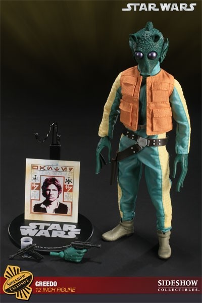Star Wars New Hope Sideshow SSC 1:6 scale figure Greedo exclusive LE 750