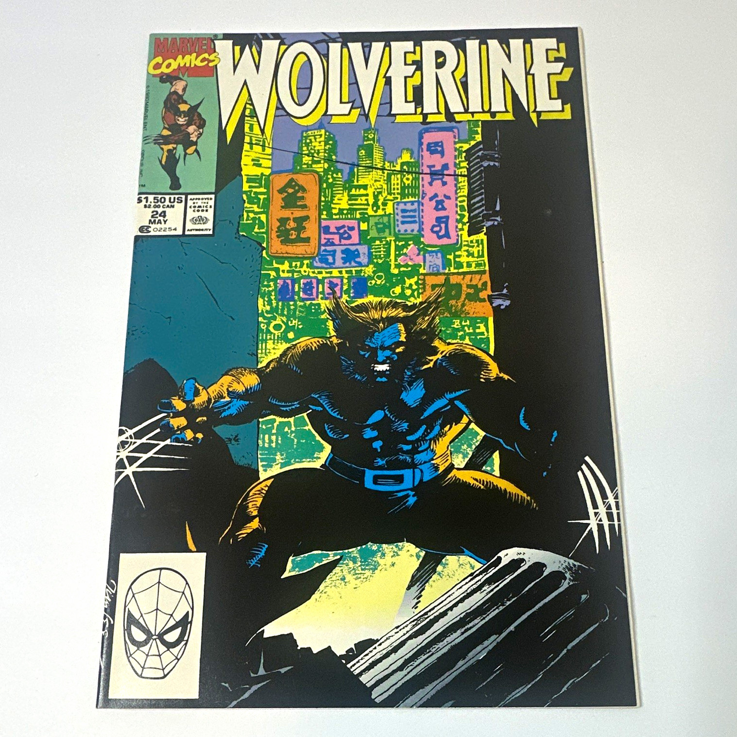 Marvel Comics Wolverine #24 1990