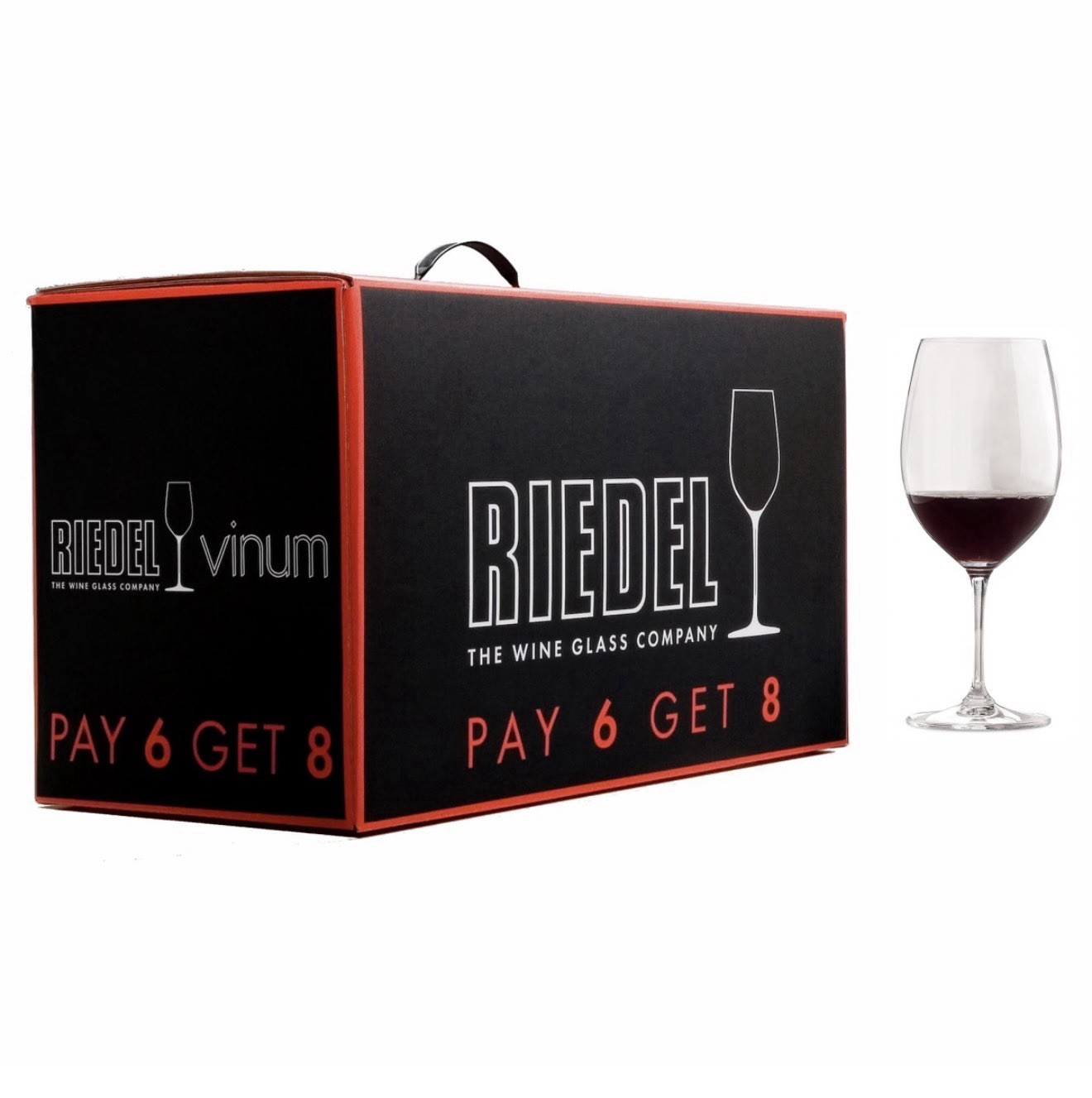 RIEDEL Crystal Wine Glass Veritas LOT OF 20 Cabernet, Bordeaux Riesling NEW $900