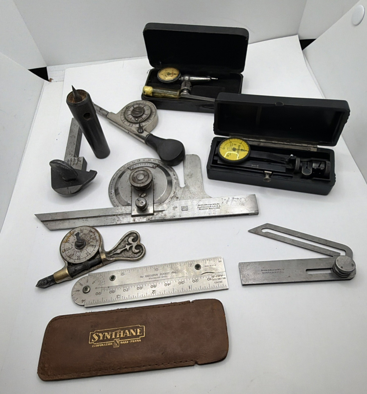 Vintage Starrett / Brown & Sharpe Machinists Tools