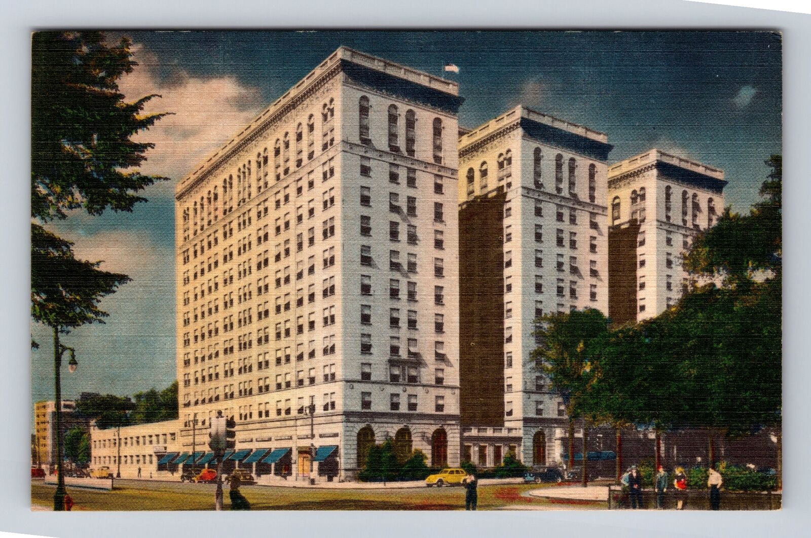 Detroit MI-Michigan, Park Shelton Hotel, Advertising, Antique Vintage Postcard