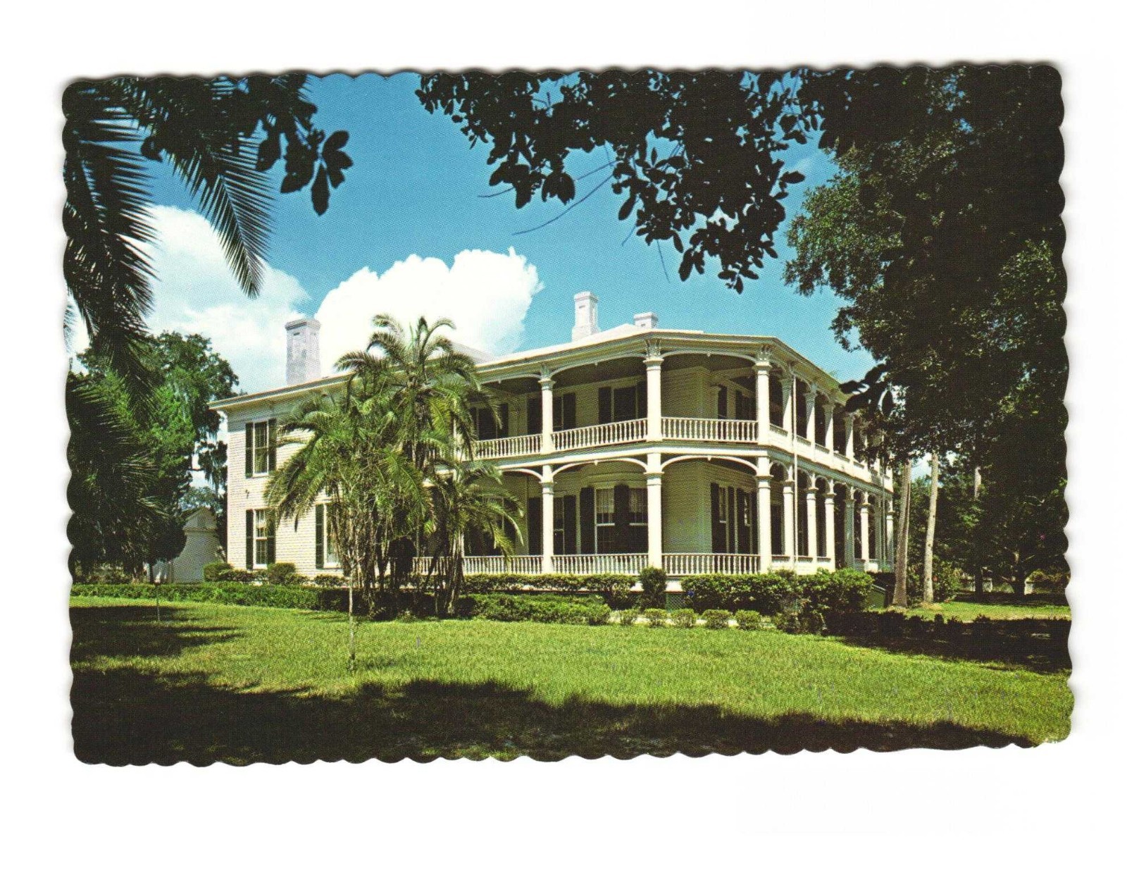 Debary Hall Debary FL vintage postcard unposted