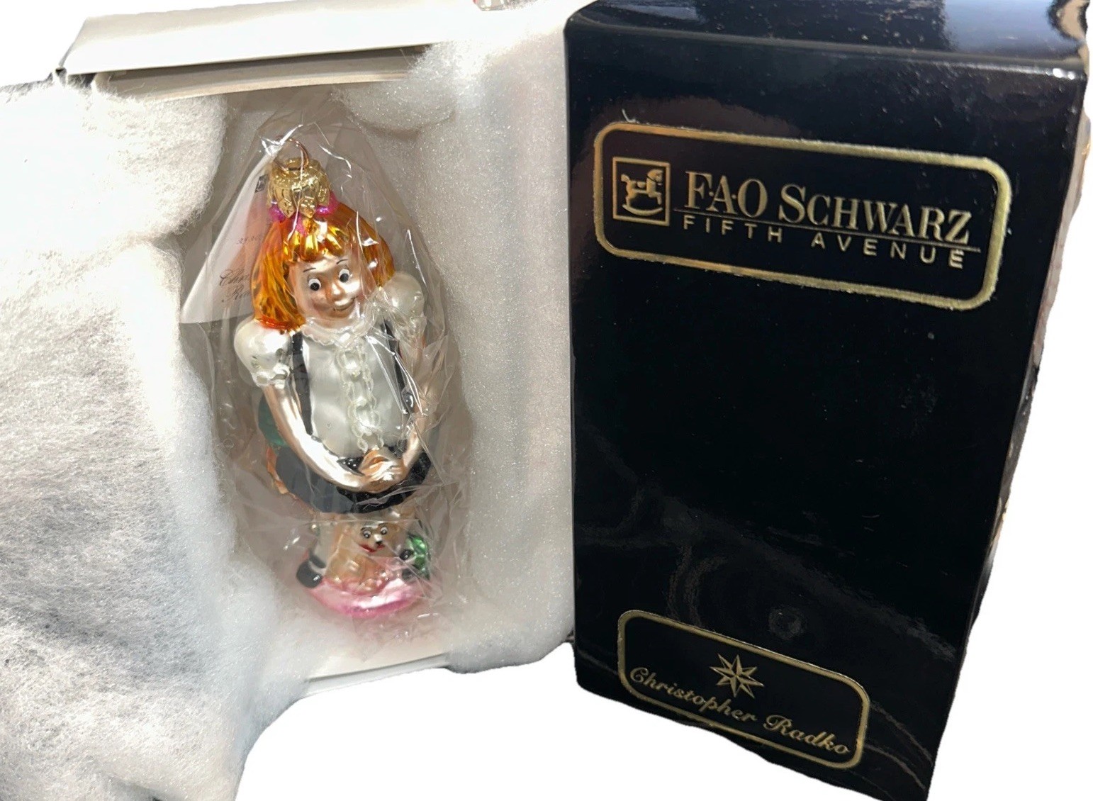 NEW Christopher Radko 1999 FAO Schwarz ELOISE AT THE PLAZA Ltd Ed 1659 OF 2400