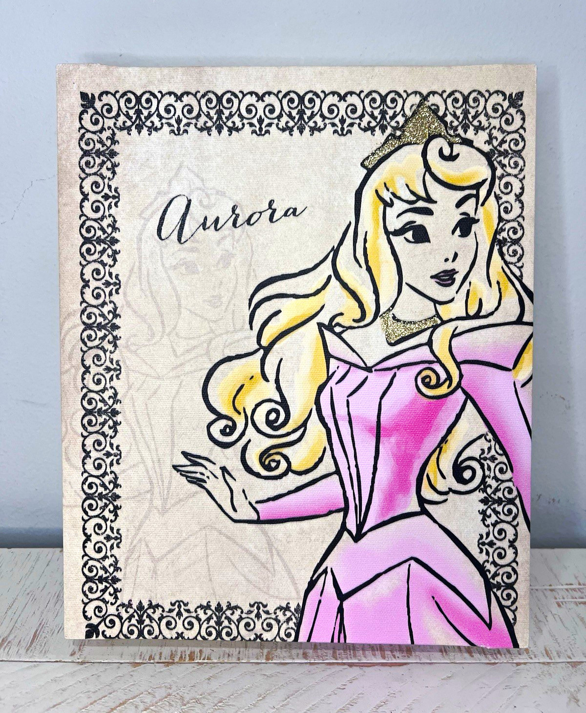 Disney Princess Aurora Canvas Wall Art