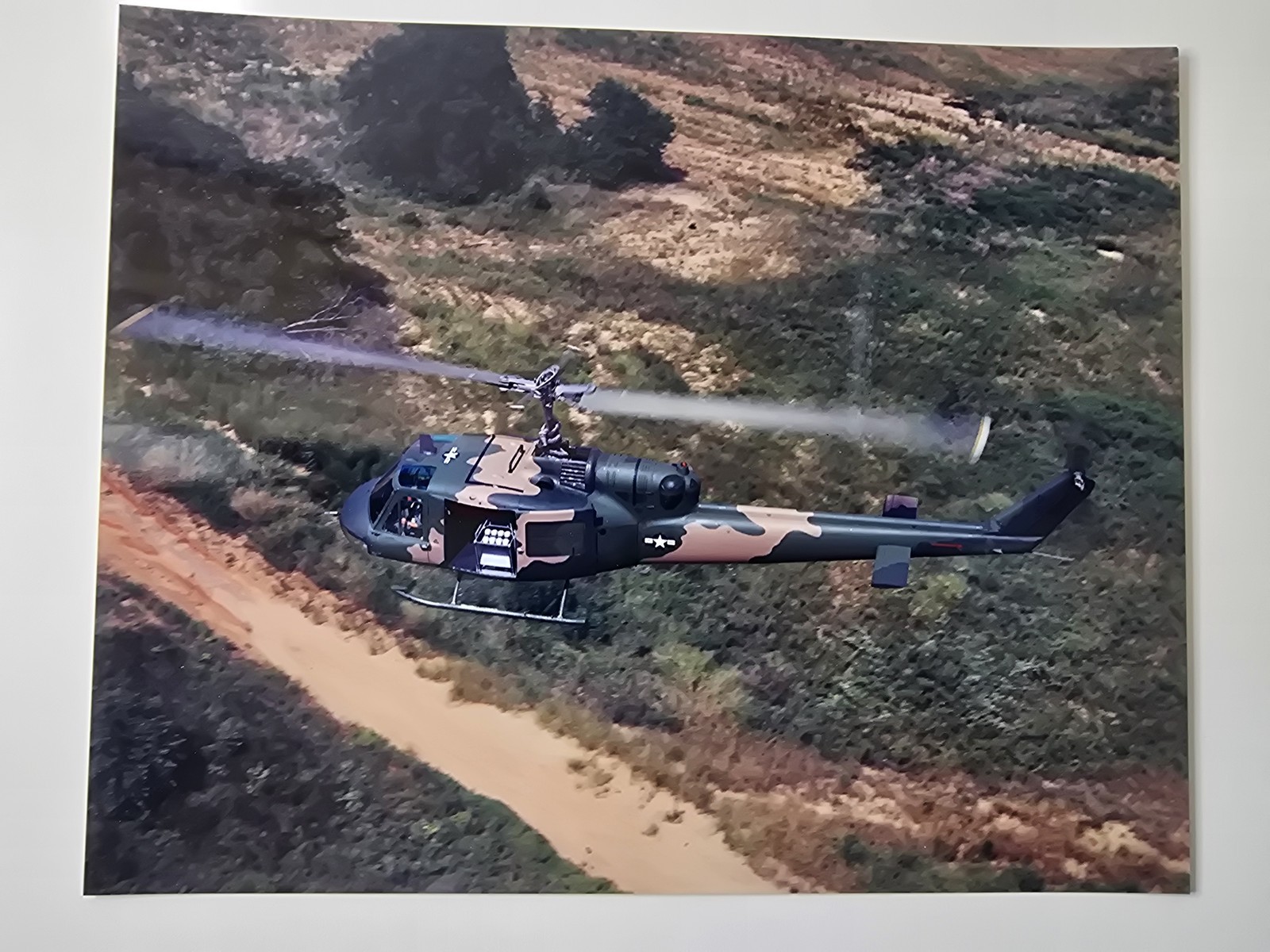 Bell UH-1P Huey 63-13149 Armed Flight U.S. Army 8x10 Aviation Photo Vintage