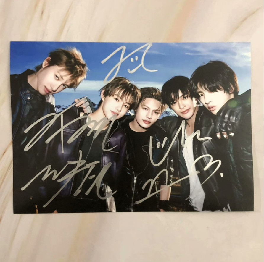 CORTIS Autographed Photo KPOP STAR Hand Signed Photo Xmas Gfit