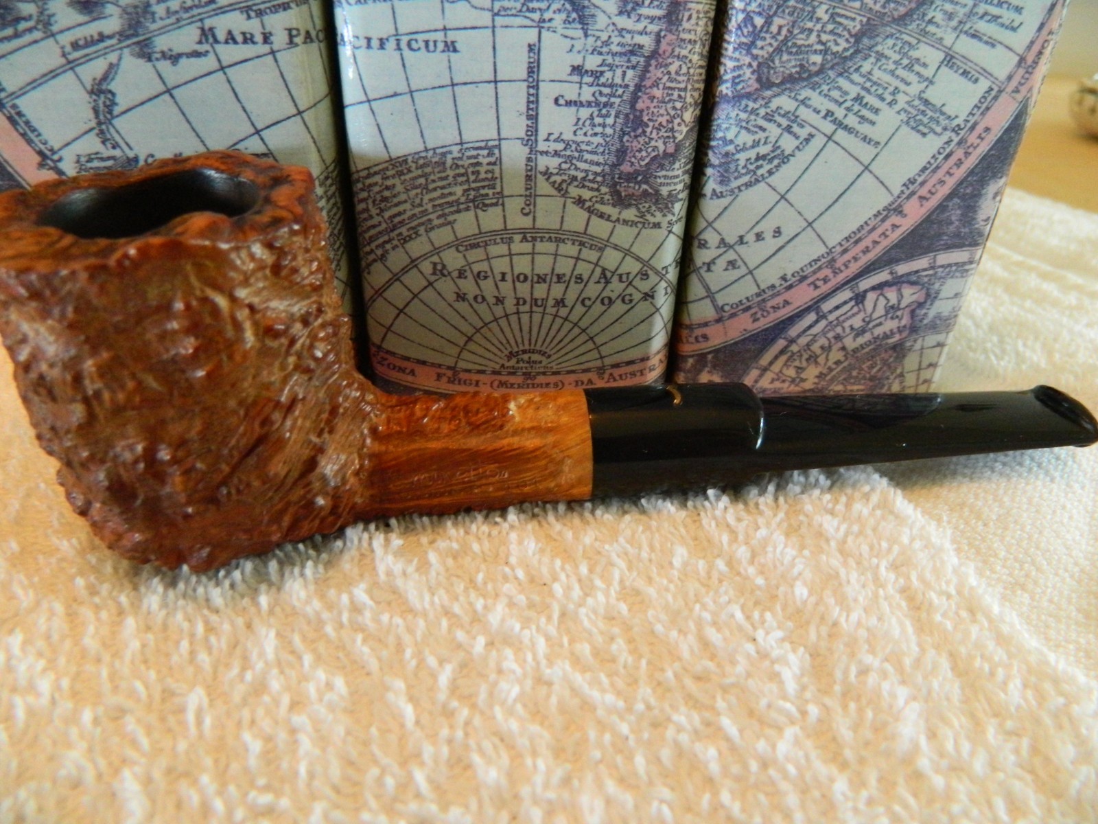 ESTATE PIPE  CAMINETTO, ASCORTI/RADICE, BUSINESS 101,GOLD MUSTACHE,USED