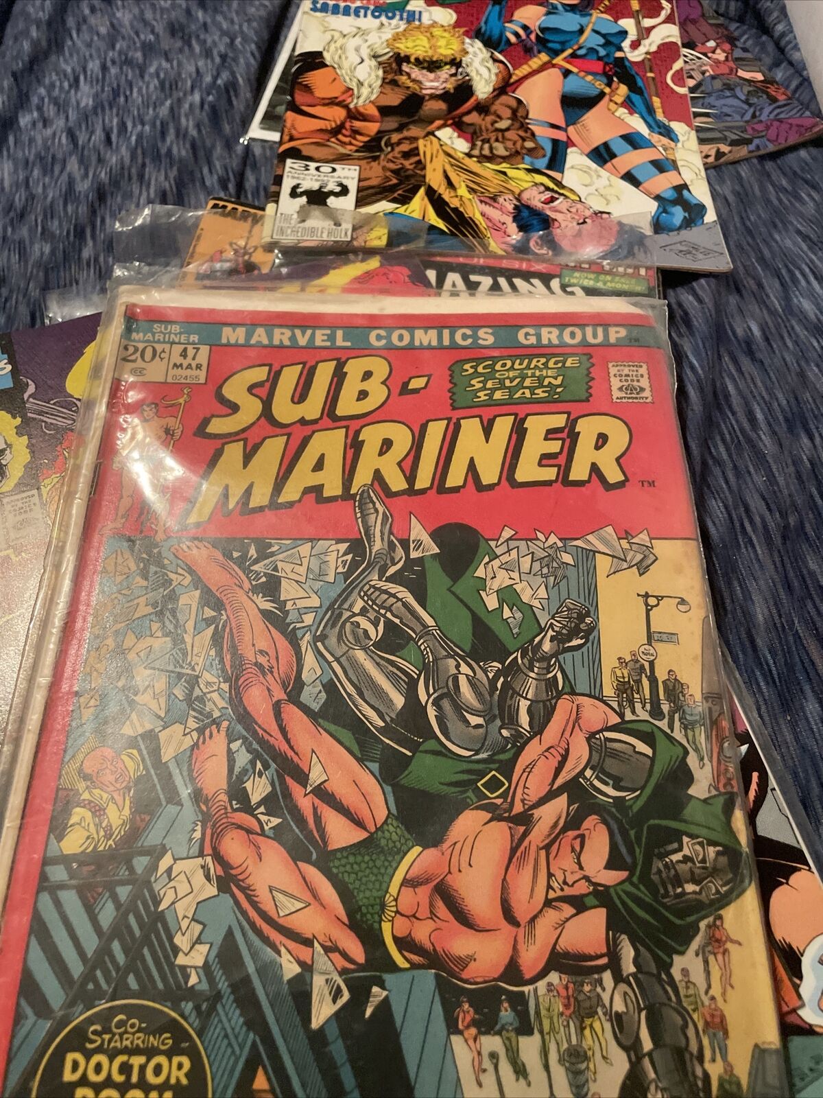 Sub-Mariner #47 Doctor Doom Appearance Marvel 1972