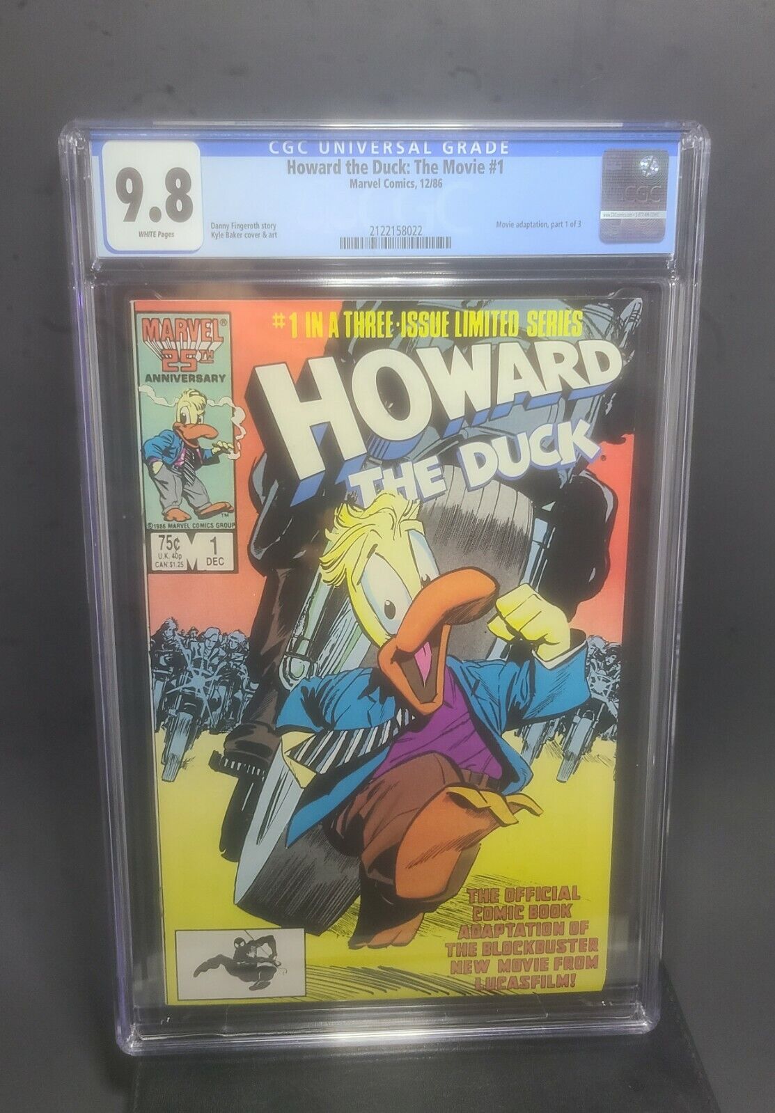 MARVEL Howard The Duck The Movie #1 CGC 9.8 RARE 1986 Disney Vintage Offers Open