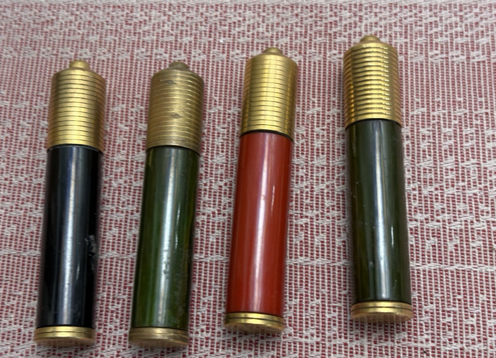 Lot Of 4 Vtg 1950’s Keri Jen Of Hollywood Perfume Daubers No Content Bakelite? P