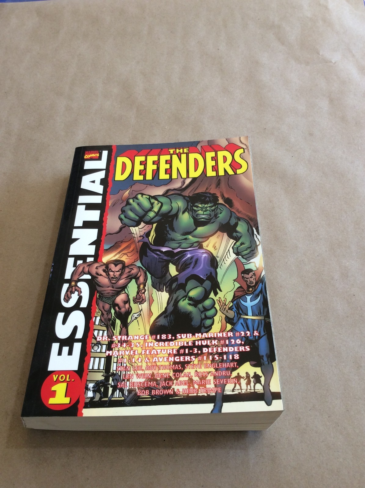 Marvel Essential The Defenders Vol 1 Softcover
