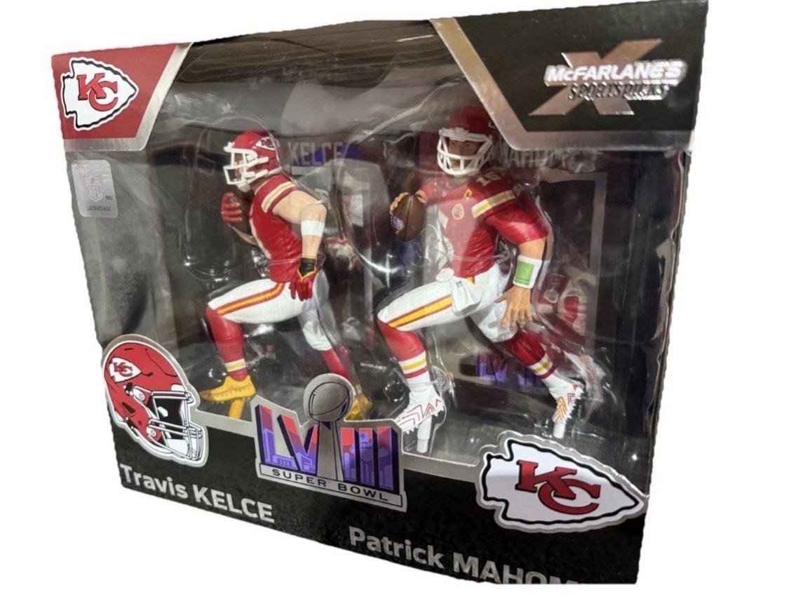 2024 Super Bowl 56 Travis Kelce Patrick Mahomes (Chiefs NFL 7\
