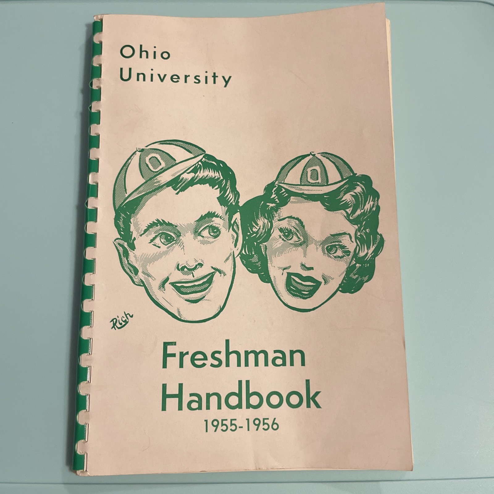 ​Vtg 1955-56 Ohio University Freshman Handbook OU Bobcats 