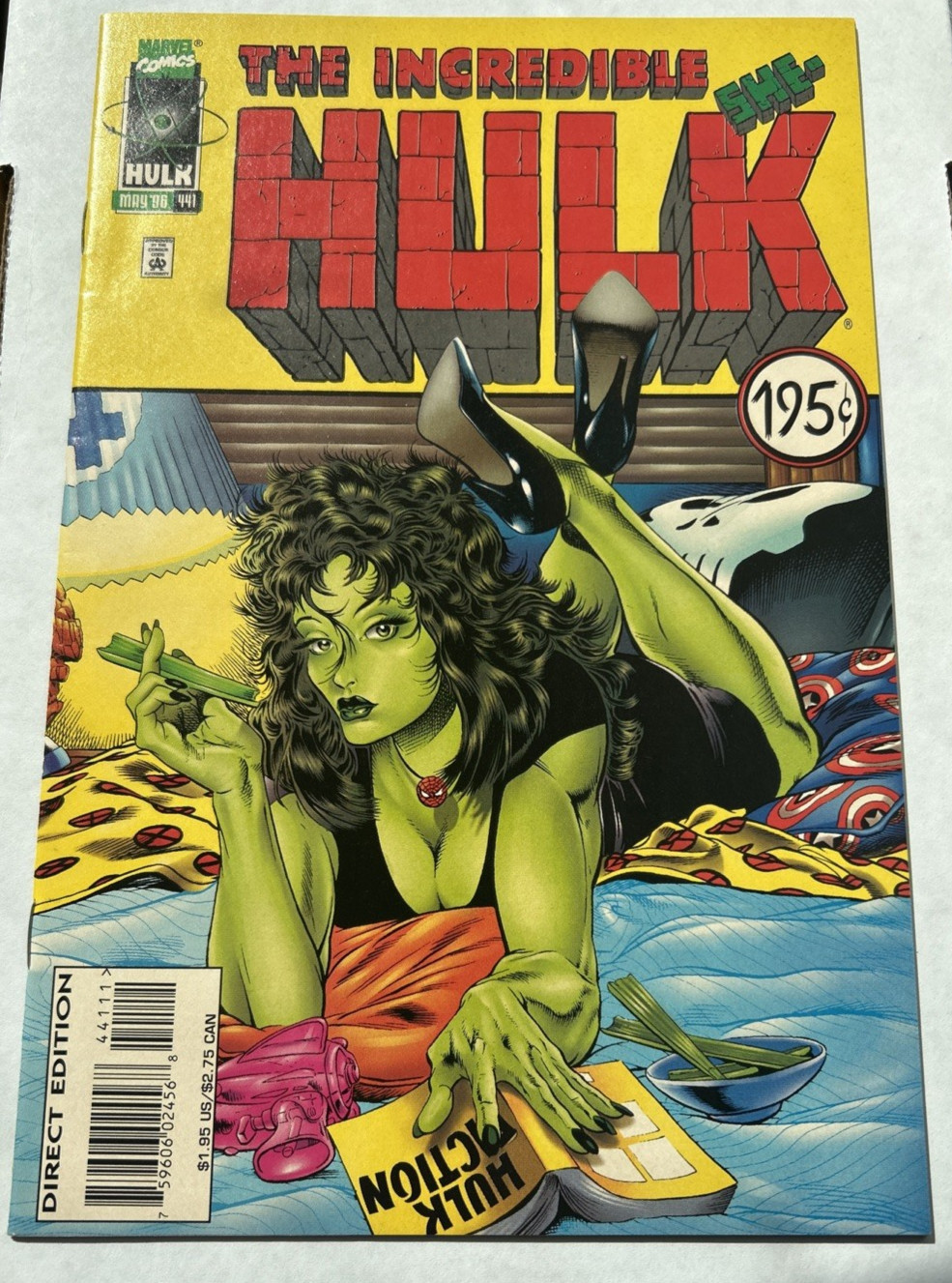Incredible Hulk #441  Pulp Fiction Movie Poster Homage Marvel 1996