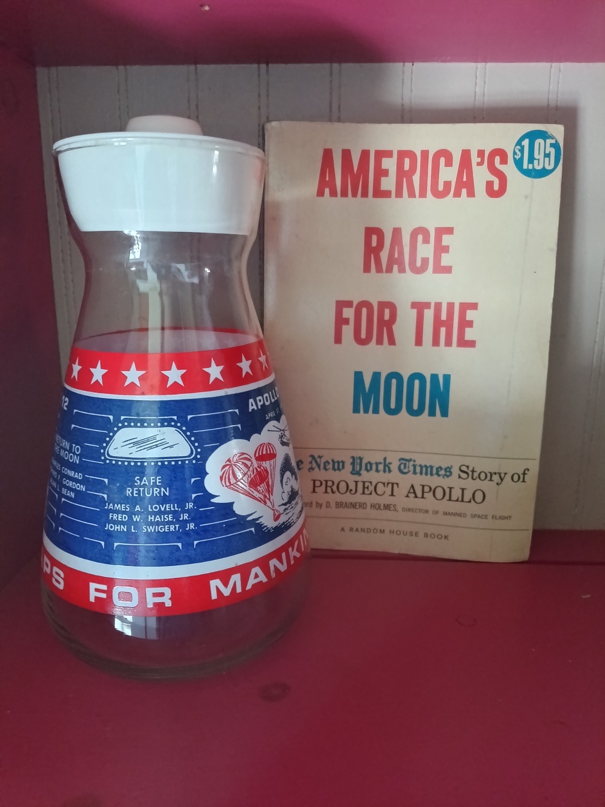 NASA Apollo 11 12 13 Moon Landing Vintage 8
