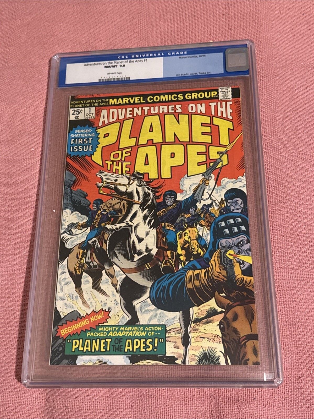 Adventures on the Planet of the Apes #1, CGC 9.8, Marvel, 1975