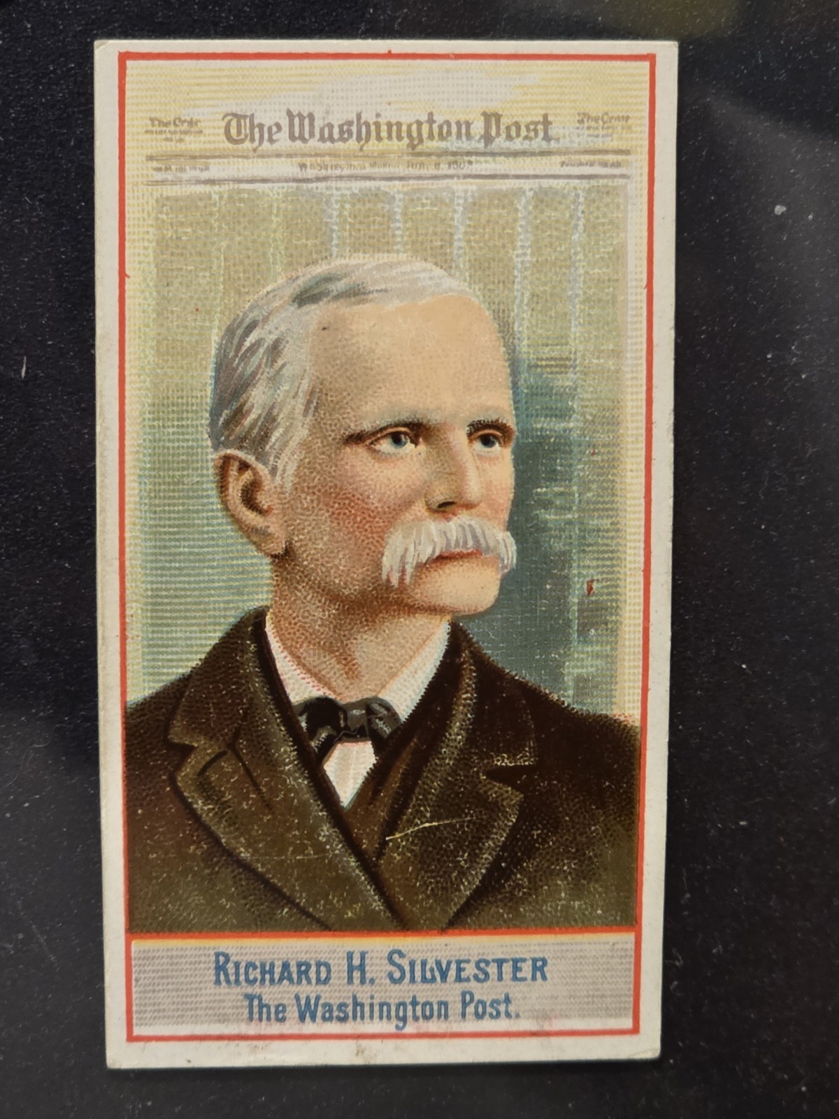 1887 ALLEN & GINTER, N1 AMERICAN EDITERS: 1ST SER: #43 RICHARD SILVESTER (MINT)