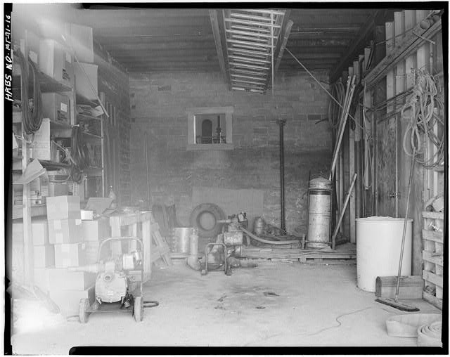 Photo:Hardin MT 1900s Hardin City Water Works Shop Storage Area