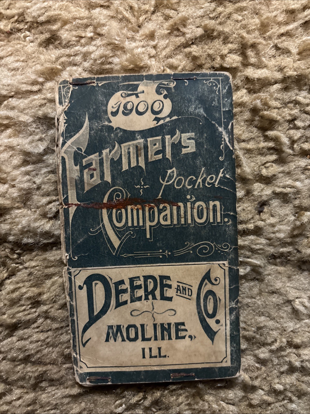 1900 John Deere Farmers Pocket Companion 