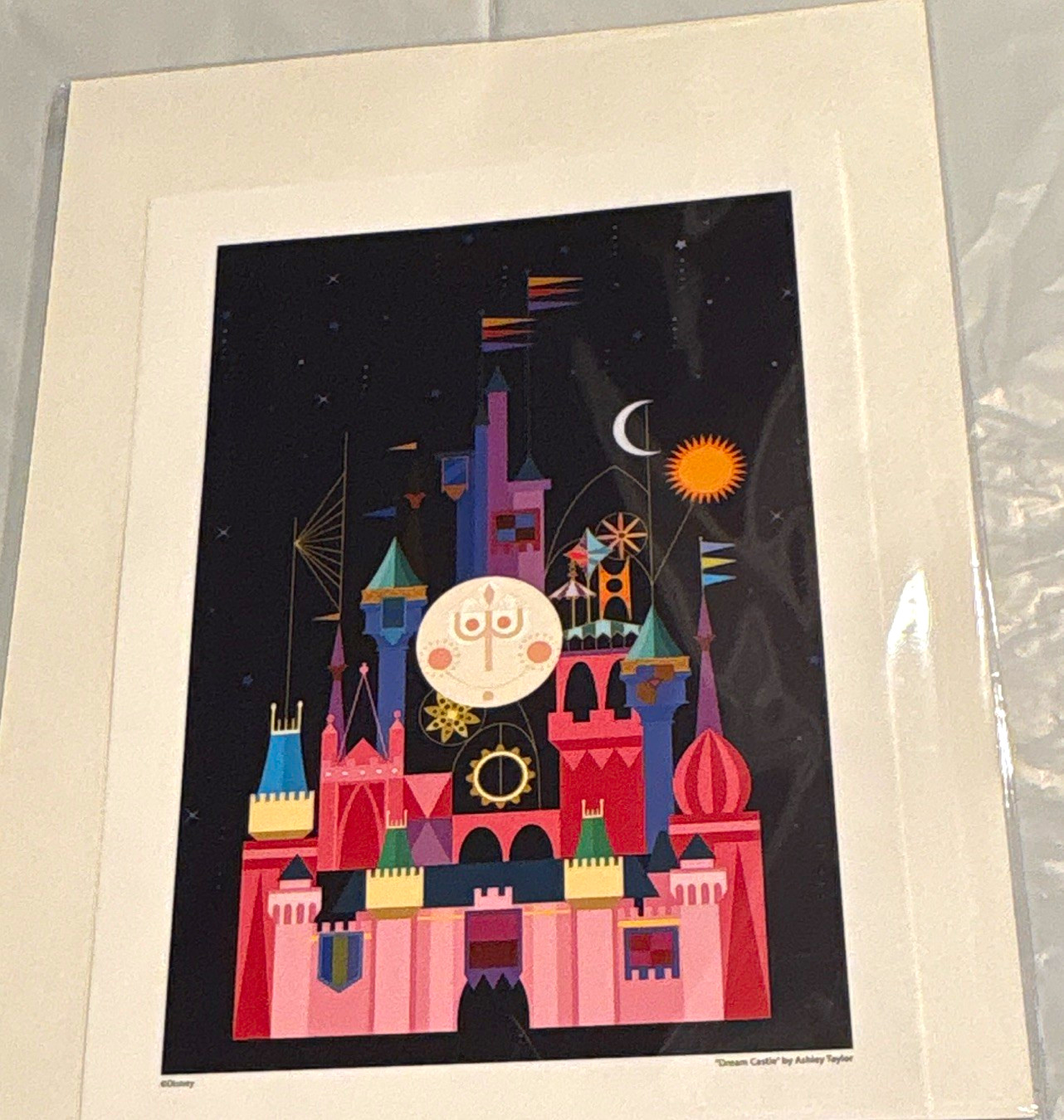 Disney Parks Dream Castle Art Print by Ashley Taylor Disney Franchise