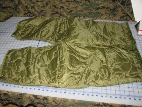 *MEDIUM long FIELD trousers pants LINERS cold weather NOS
