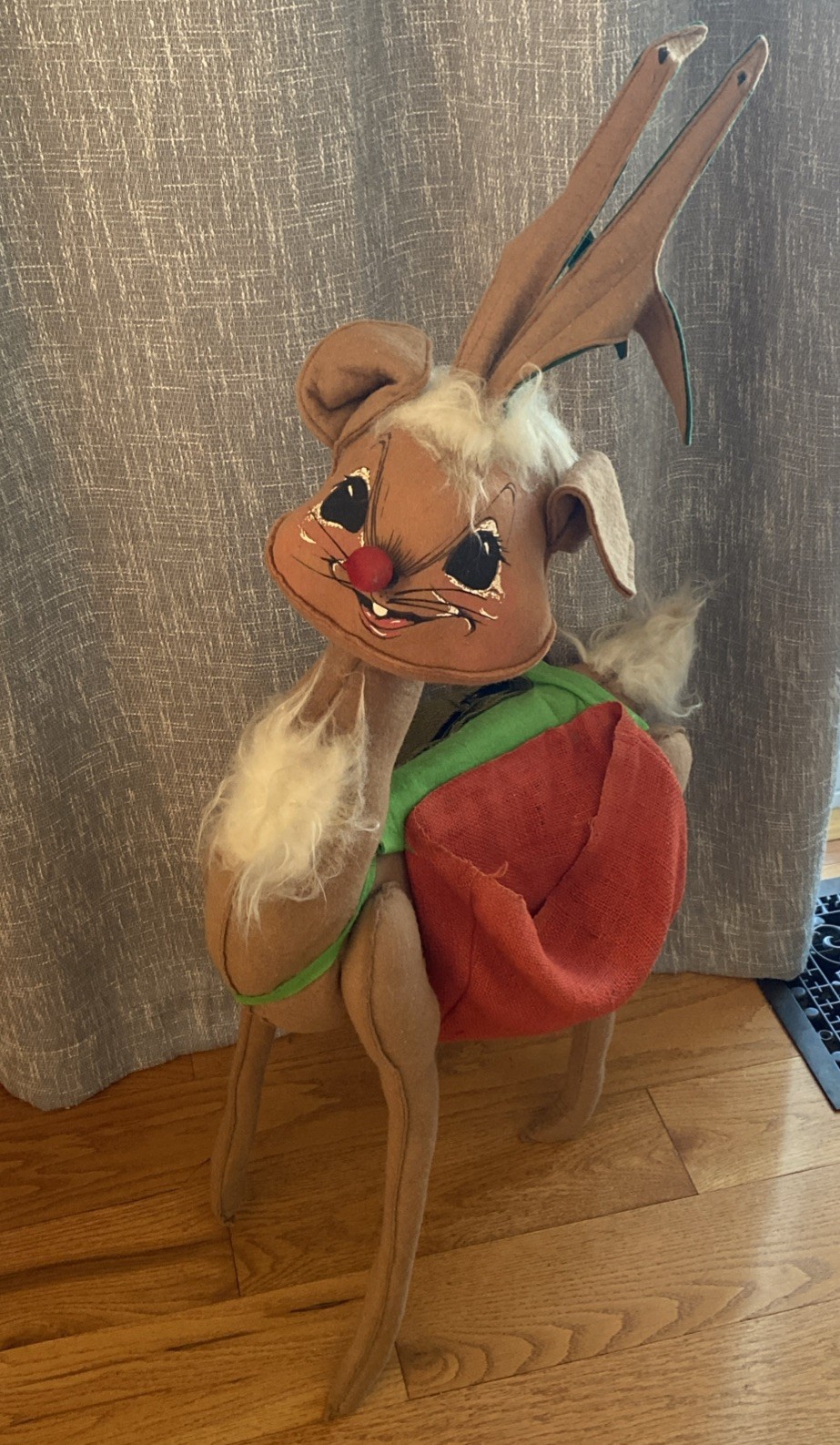 Vintage Large Annalee Rudolph Reindeer  42”