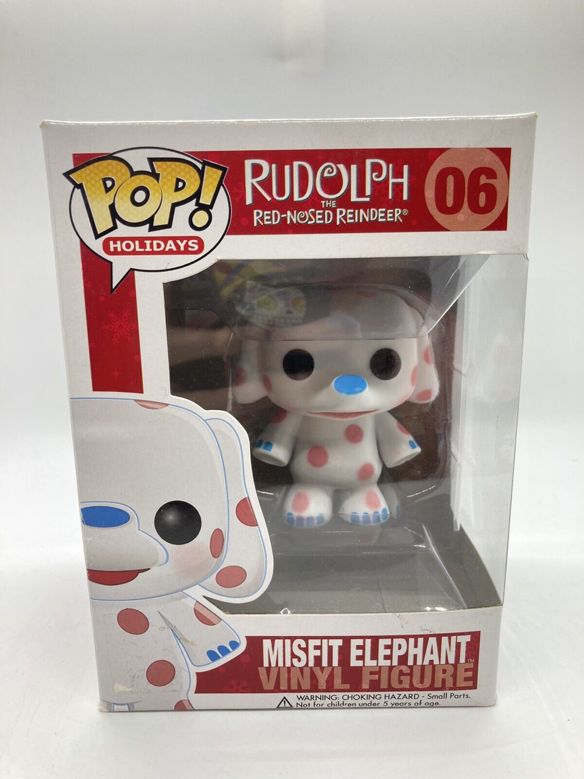 Funko Pop Rudolph the Red-Nosed Reindeer Misfit Elephant Holidays In Box Used