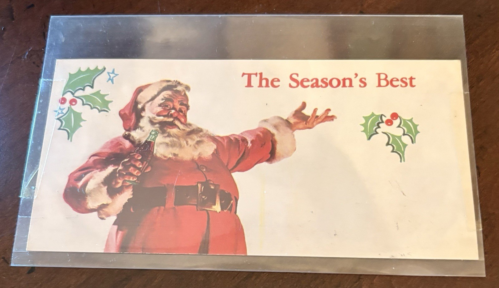 Vintage 40s/50’s Coca-Cola Christmas Gift Coupon