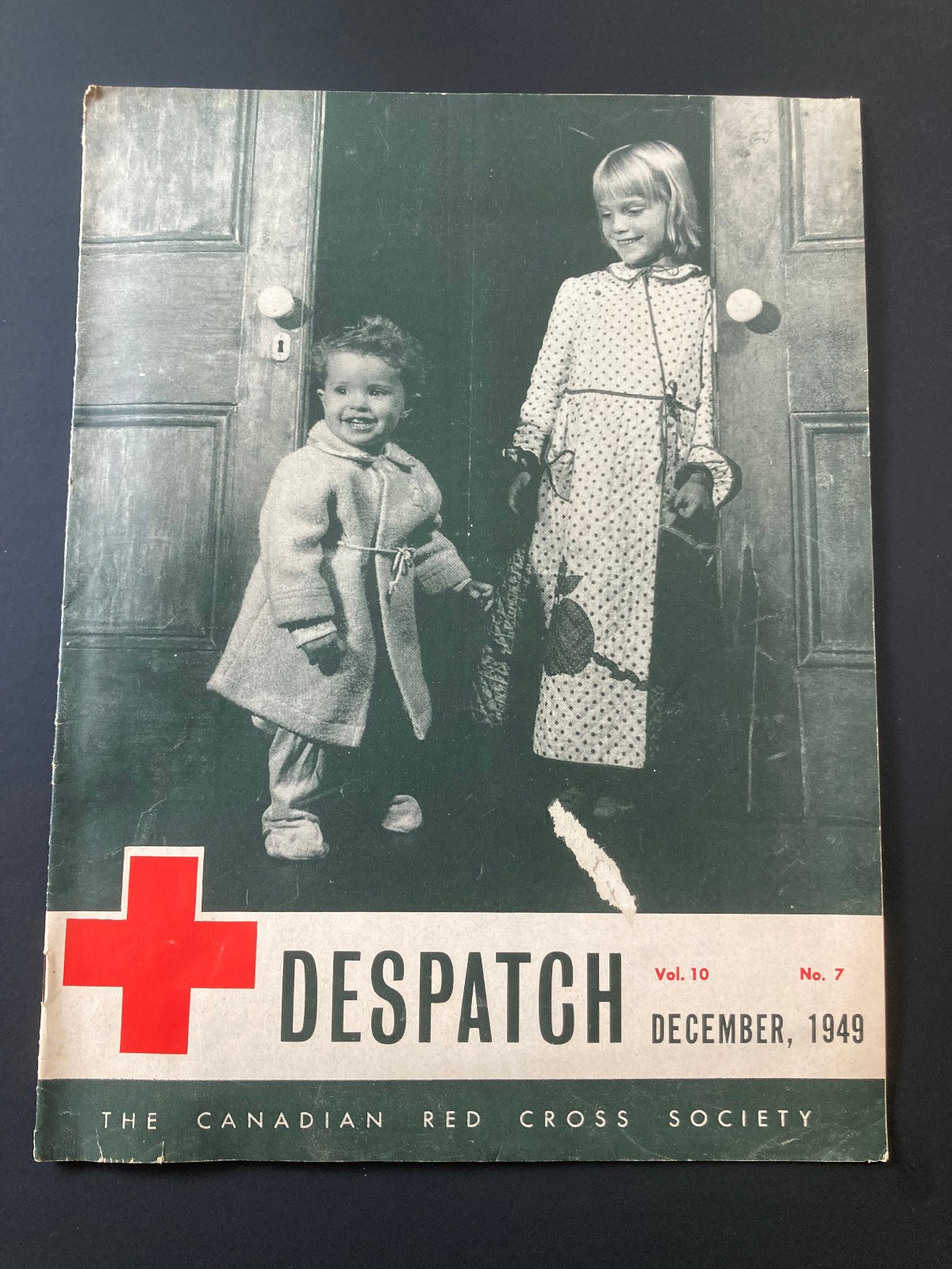 SCARCE DECEMBER 1949 DESPATCH MAGAZINE CANADIAN RED CROSS PHOTOS ARTICLES