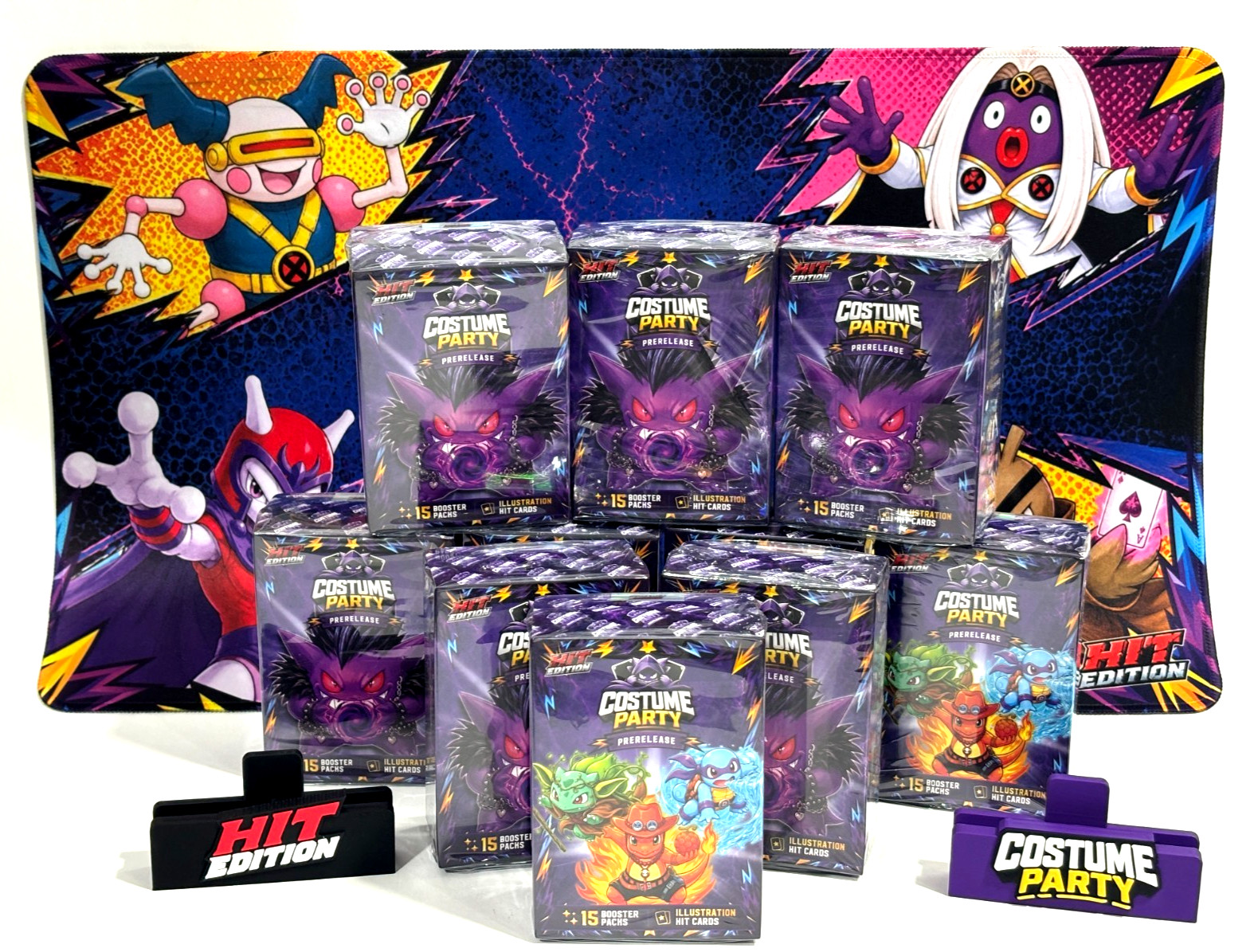 10 BOXES POKEMON COSTUME PARTY (150 Sealed Pack) + EXCLUSIVE LIMITED EDITION KIT
