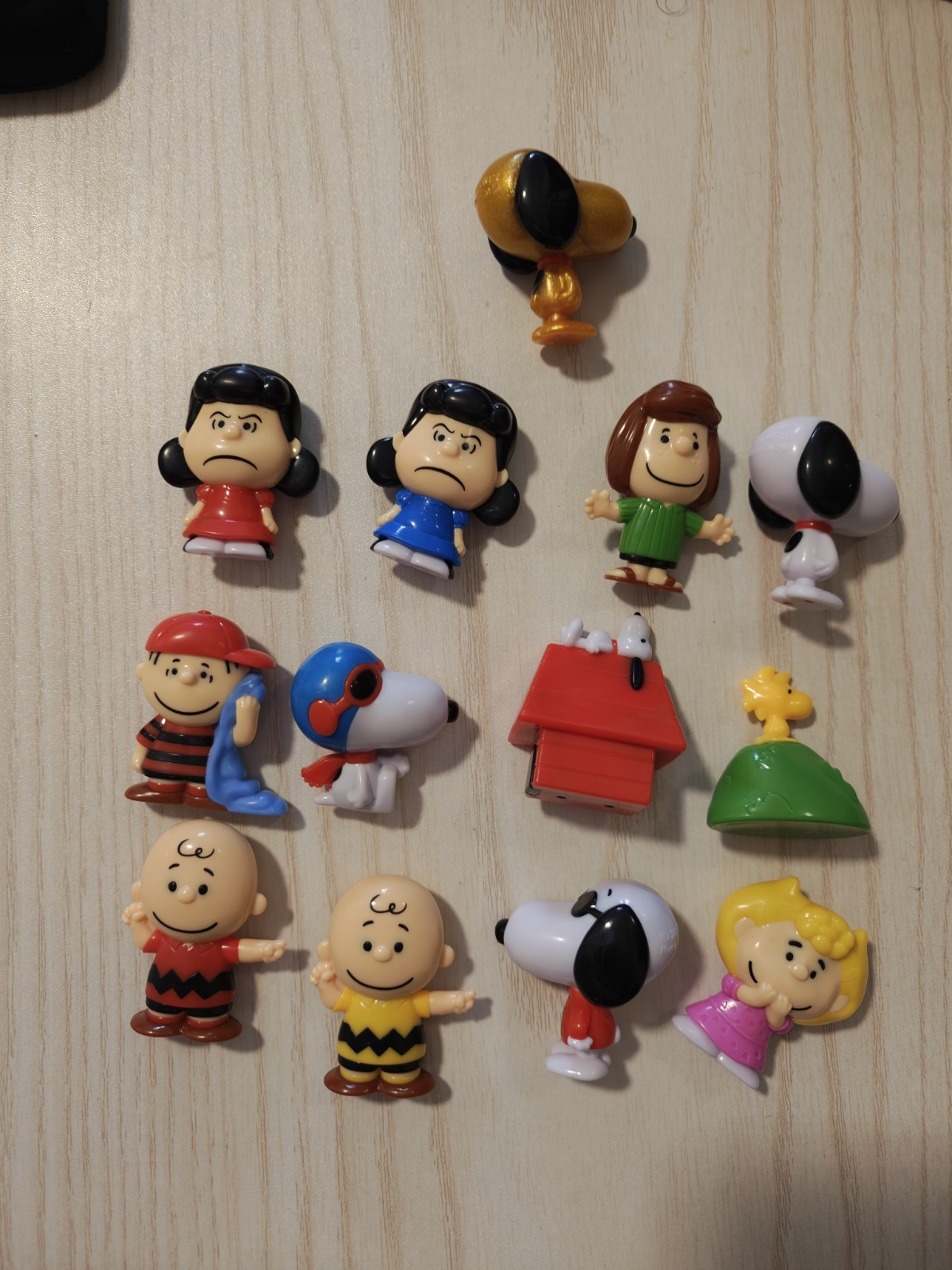 Snoopy Gansito Full All Complete Set 2026 Mini Figures México Peanuts