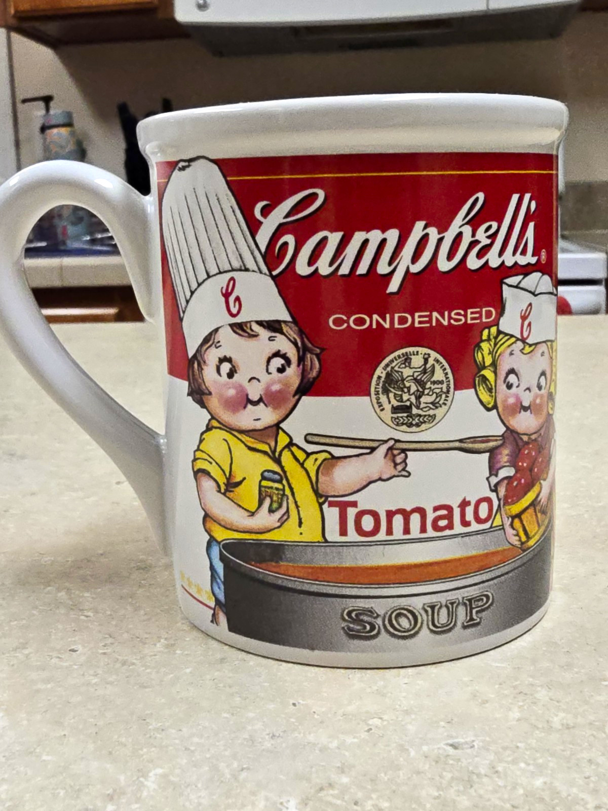VTG 2000 Campbells Tomato Soup Mug Westwood International Large 16oz Cup