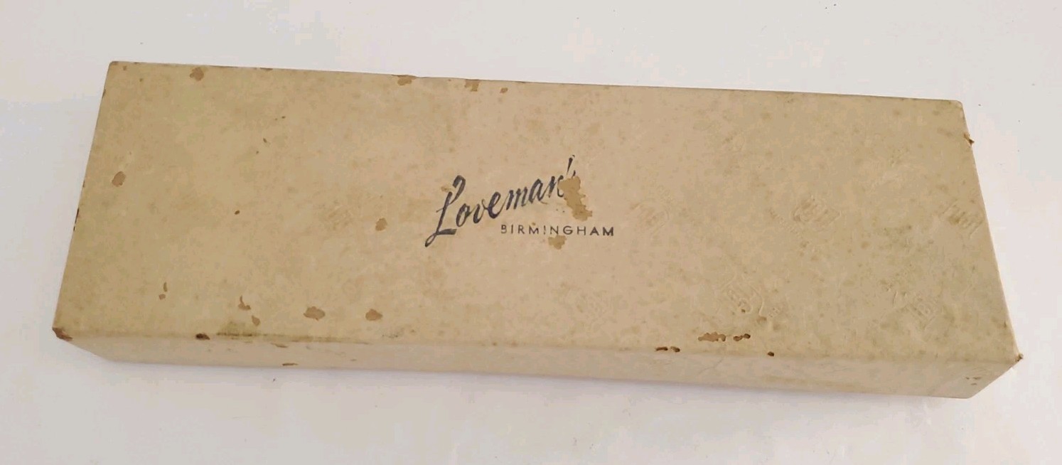 Loveman\'s Store Department Vintage 1940’s Birmingham Alabama Jewelry Watch Box