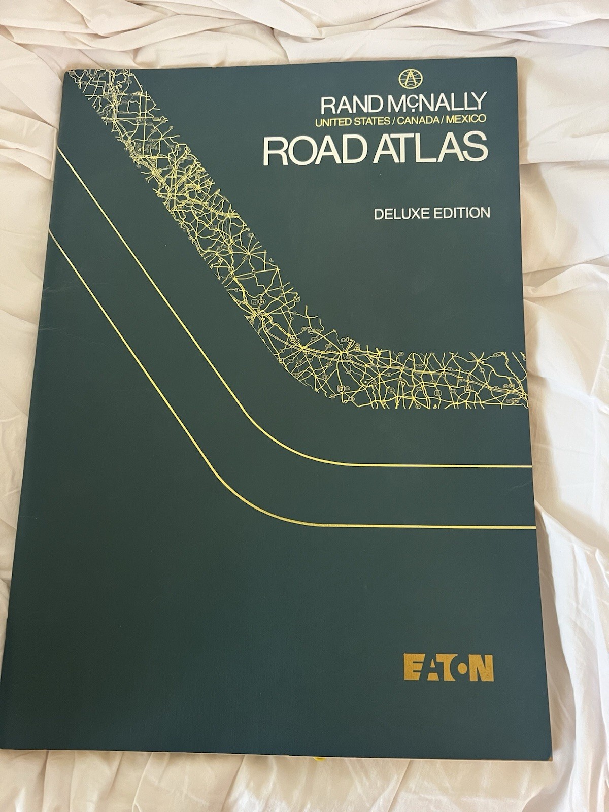 Vintage Deluxe Edition 1981 Rand McNally Atlas United States Canada Mexico, Nice