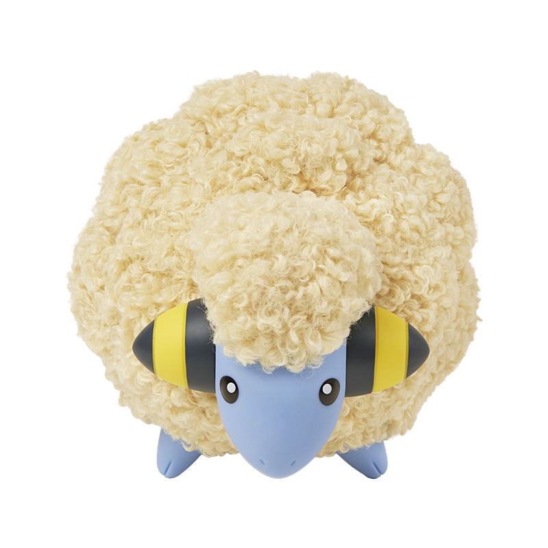 Genuine PC Center Shiny Gems Series Mareep Cute Soft Vinyl Plush Dolls Ornaments