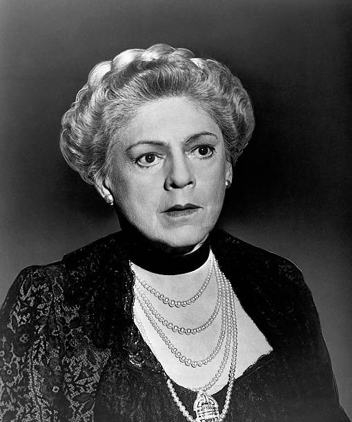 Ethel Barrymore who won an Academy Award as Cary Grant\'s mother in- Old Photo