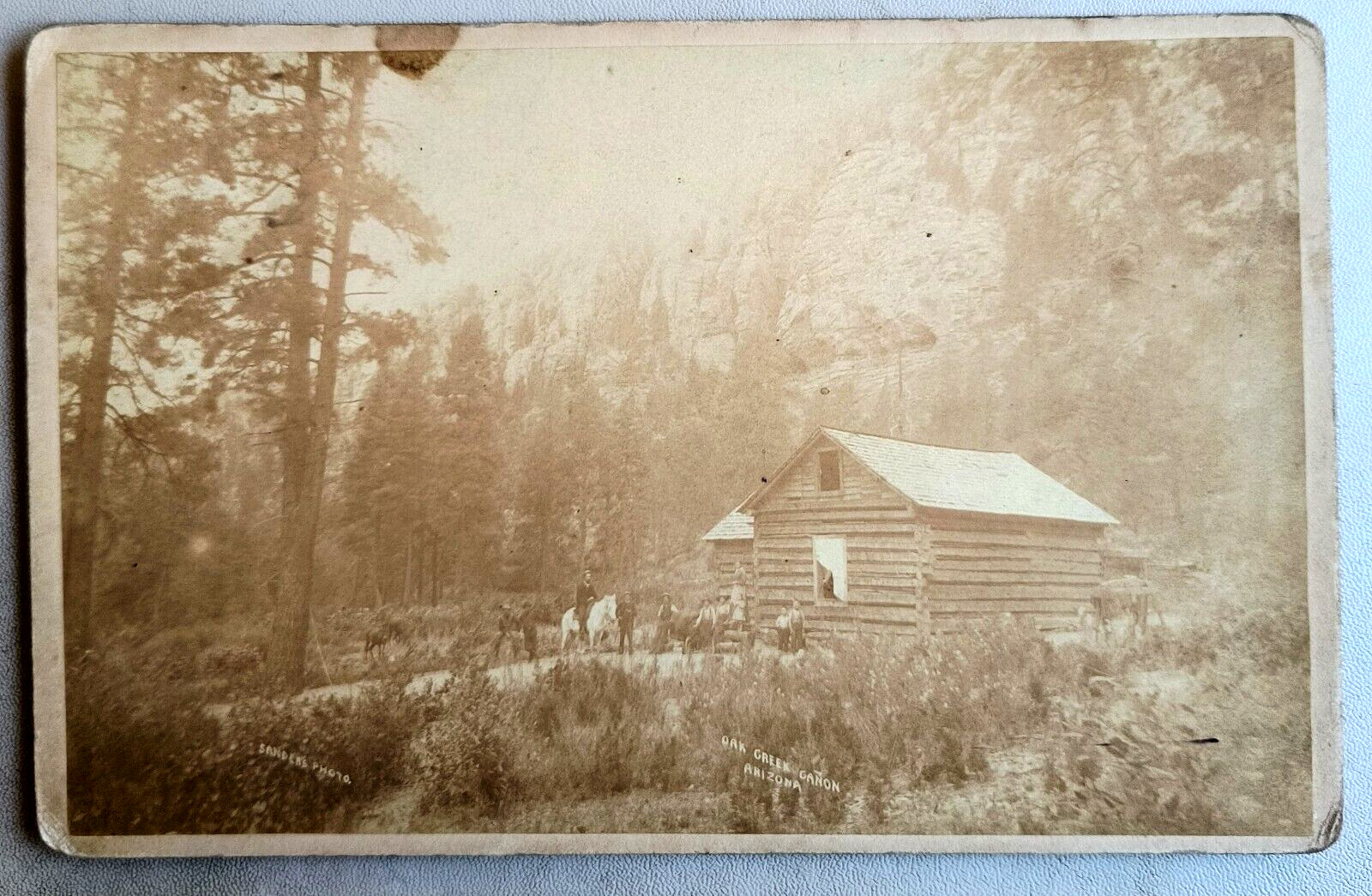 Cabinet Photo- Oak Creek Canyon Lodge or CABIN , Sedona 1890c
