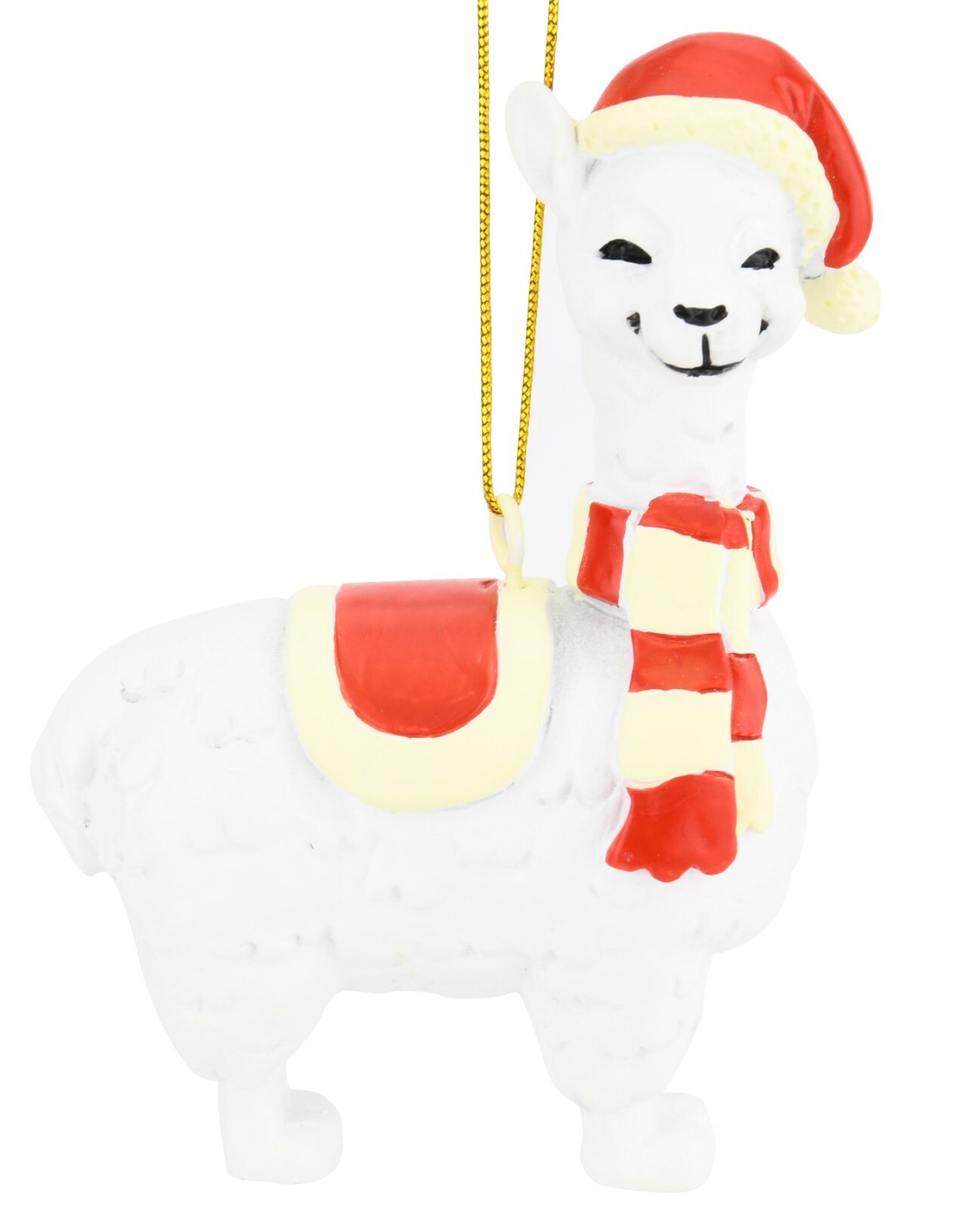 Tree Buddees Cute Xmas Llama Animal Resin Christmas Ornament Ornaments Llama\'s 