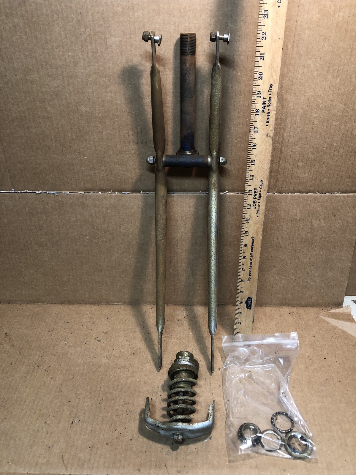 Rare Vintage Springer Fork Monark Firestone Holiday Bicycle Part - 26” Tires